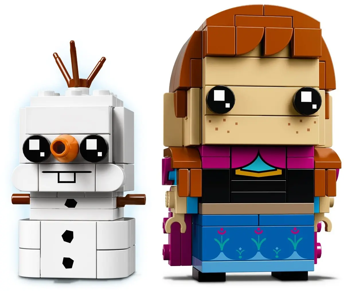 LEGO BrickHeadz 41618 Anna & Olaf set, image 3