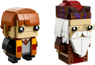 LEGO BrickHeadz 41621 Ron Weasley & Albus Dumbledore set