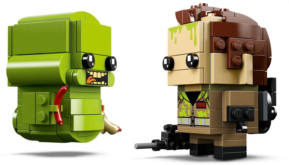 LEGO BrickHeadz 41622 Peter Venkman & Slimer set, image 3