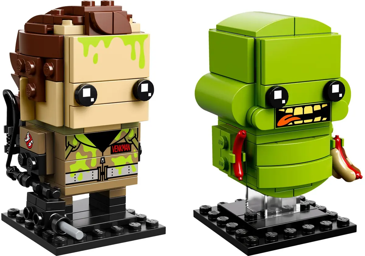 LEGO BrickHeadz 41622 Peter Venkman & Slimer set
