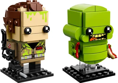 LEGO BrickHeadz 41622 Peter Venkman & Slimer set