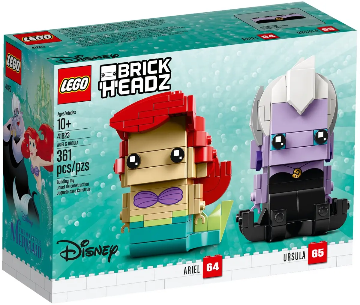 LEGO BrickHeadz 41623 Ariel & Ursula set, image 2