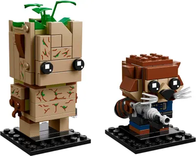 LEGO BrickHeadz 41626 Groot & Rocket set