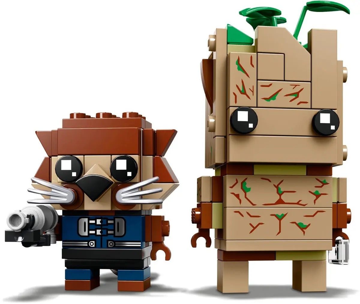 LEGO BrickHeadz 41626 Groot & Rocket set, image 3