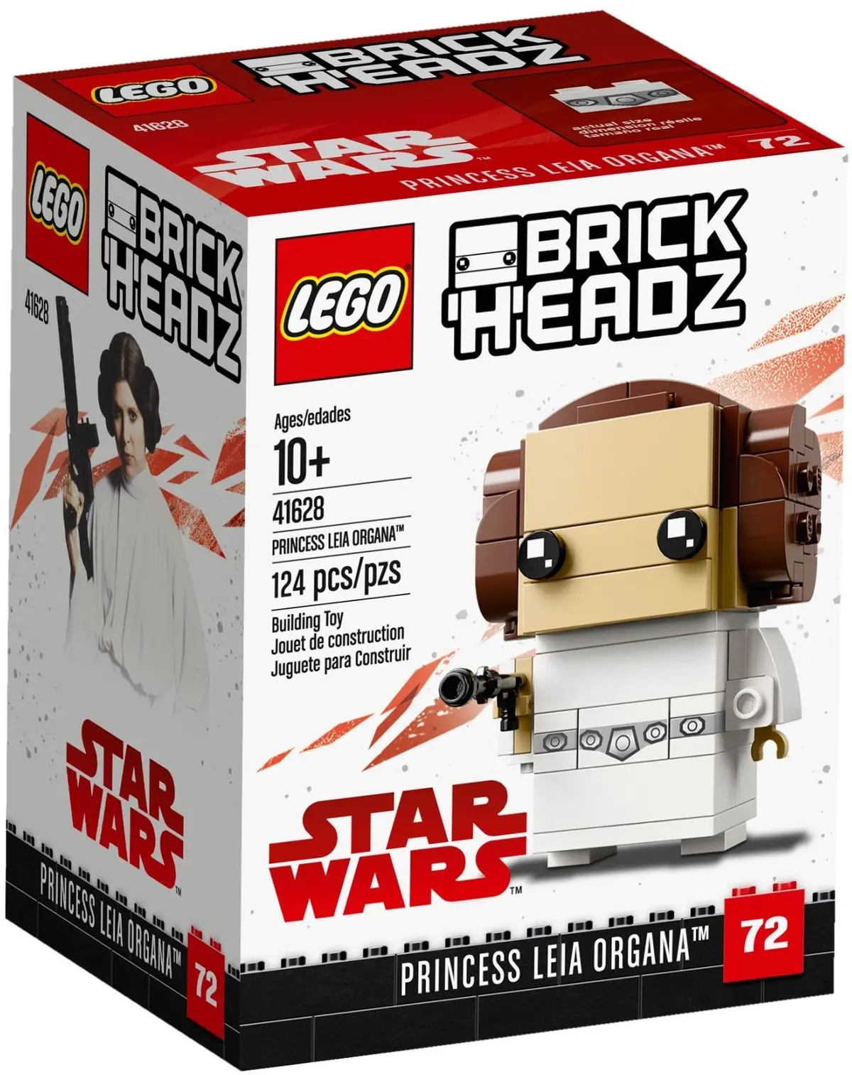 LEGO BrickHeadz 41628 Princess Leia Organa set, image 2