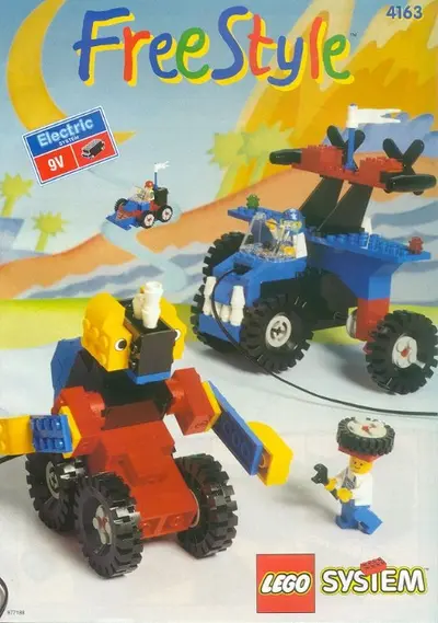 LEGO Freestyle 4163 Electric Freestyle Set, 6+ set