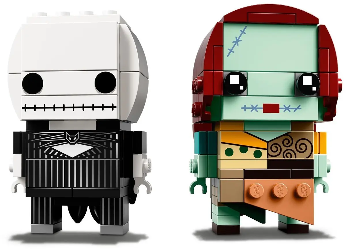 LEGO BrickHeadz 41630 Jack Skellington & Sally set, image 3