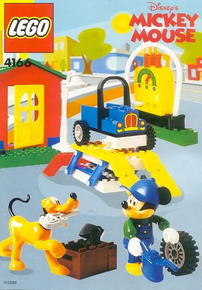 LEGO Mickey Mouse 4166 Mickey's Car Garage set, image 2