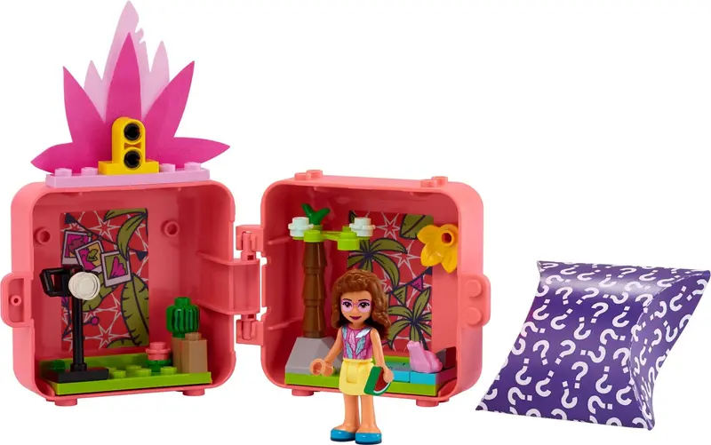 LEGO Friends 41662 Olivia's Flamingo Cube set