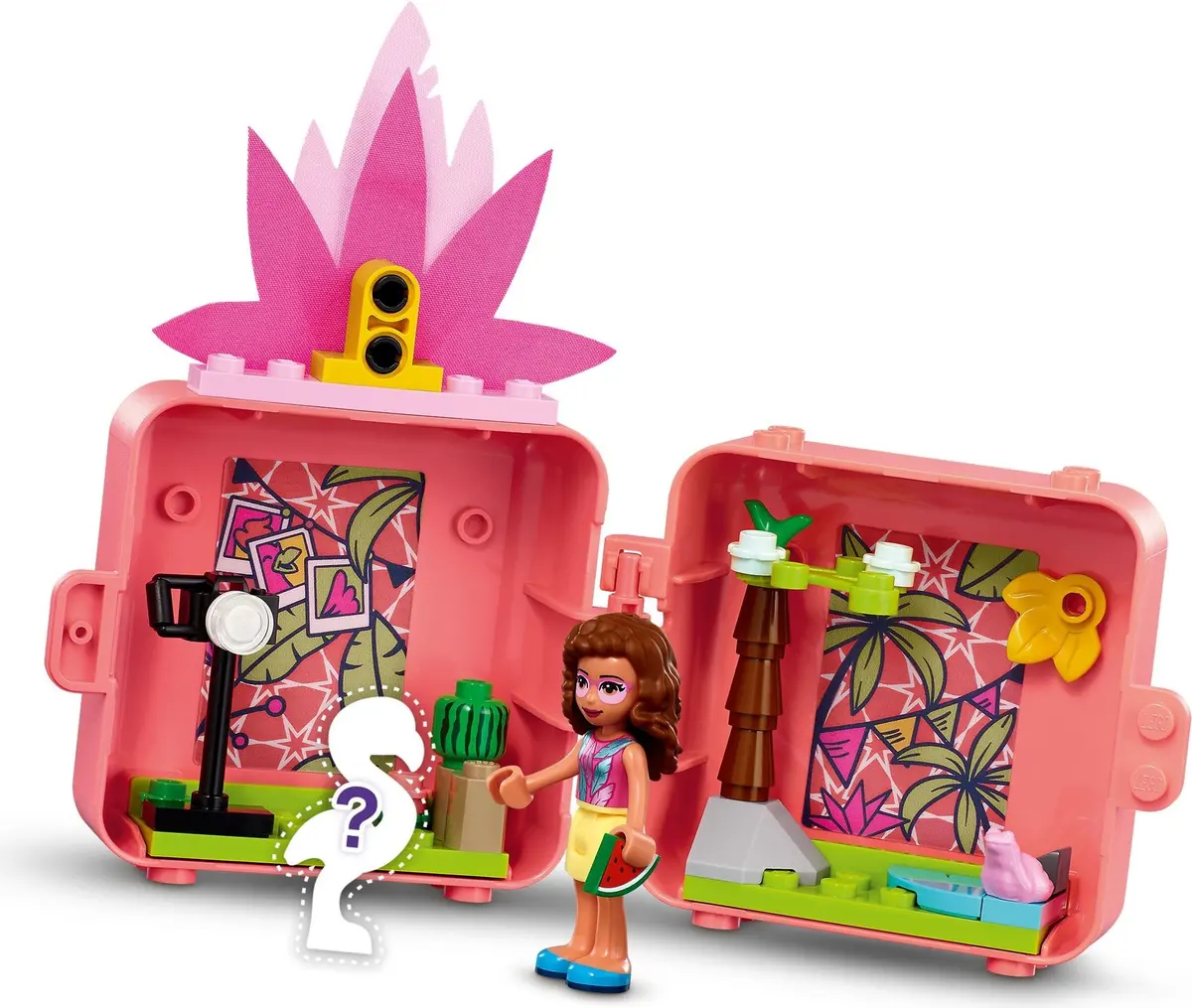 LEGO Friends 41662 Olivia's Flamingo Cube set, image 6