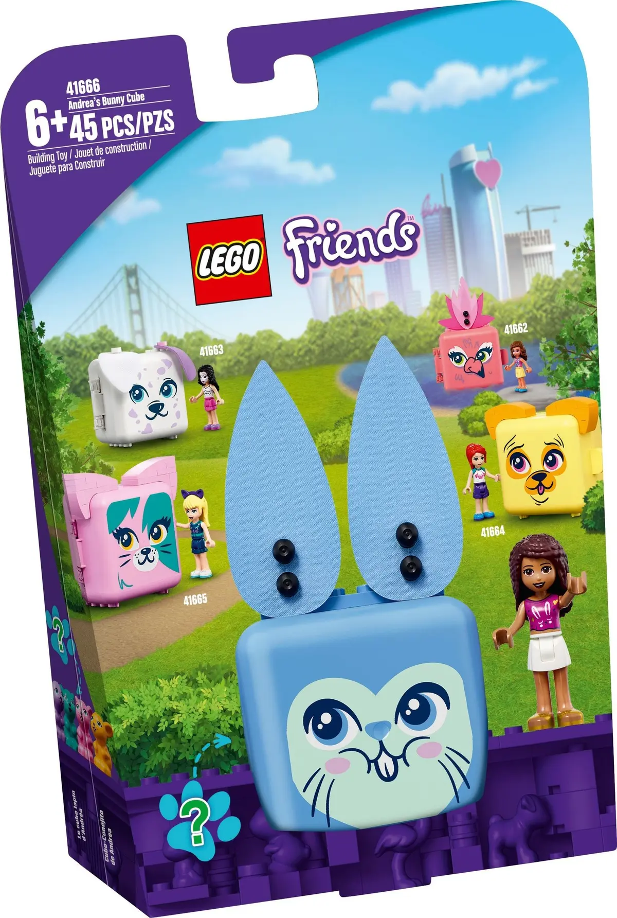 LEGO Friends 41666 Andrea's Bunny Cube set, image 2