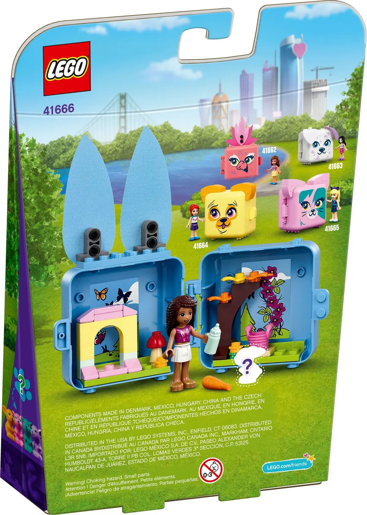 LEGO Friends 41666 Andrea's Bunny Cube set, image 8