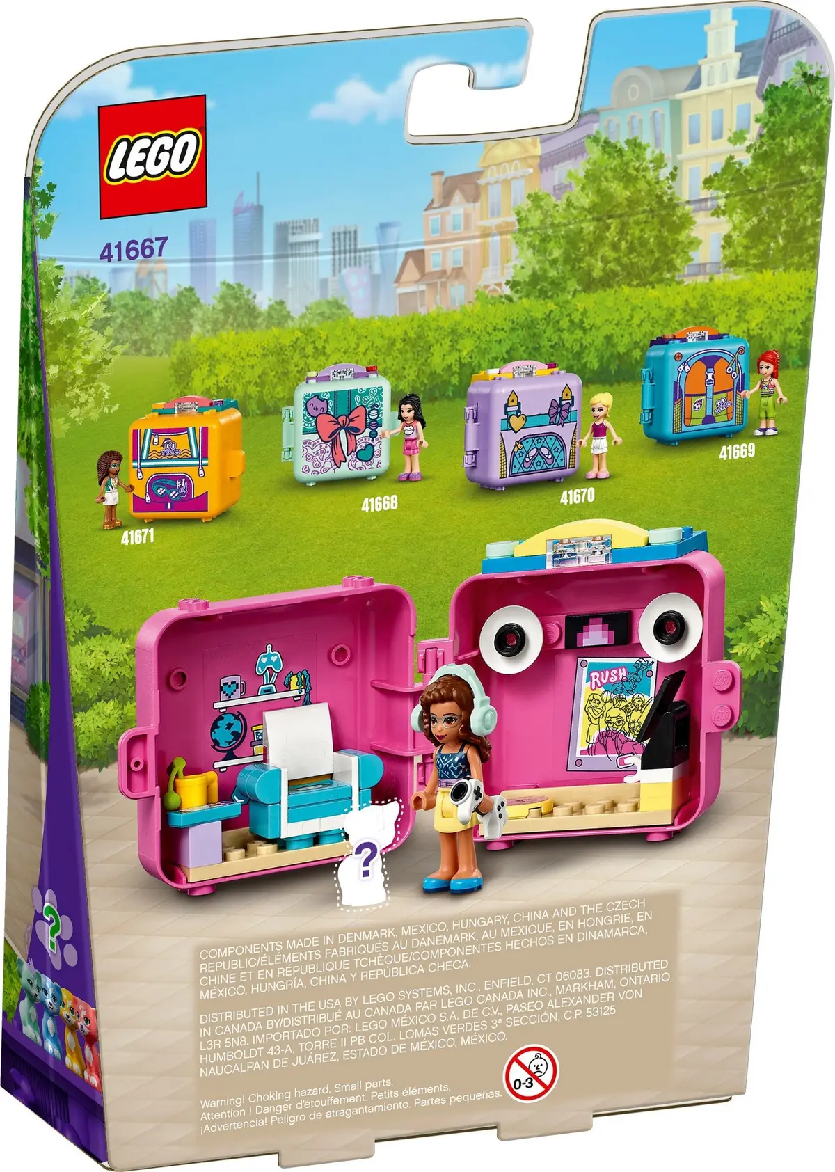 LEGO Friends 41667 Olivia's Gaming Cube set, image 8