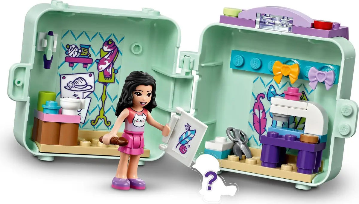 LEGO Friends 41668 Emma's Fashion Cube set, image 5