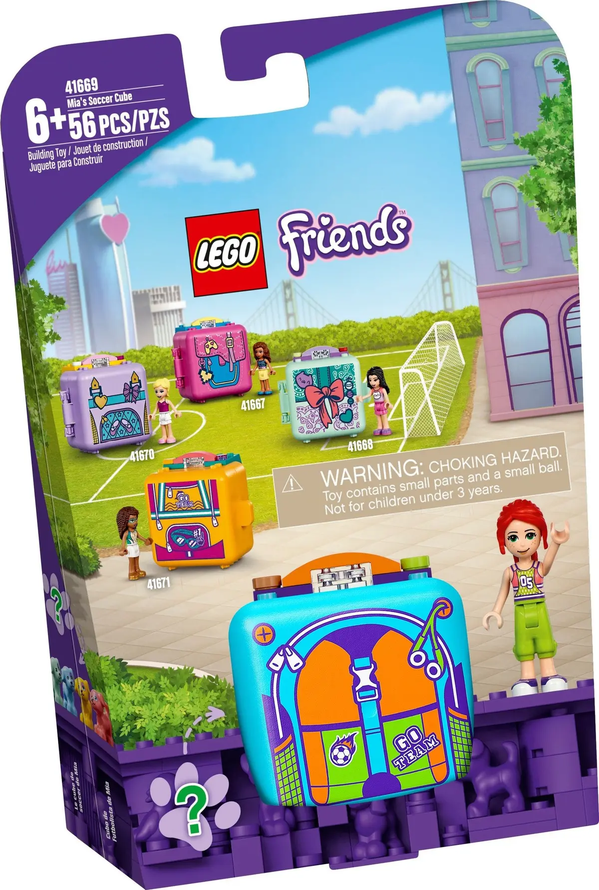 LEGO Friends 41669 Mia's Soccer Cube set, image 2
