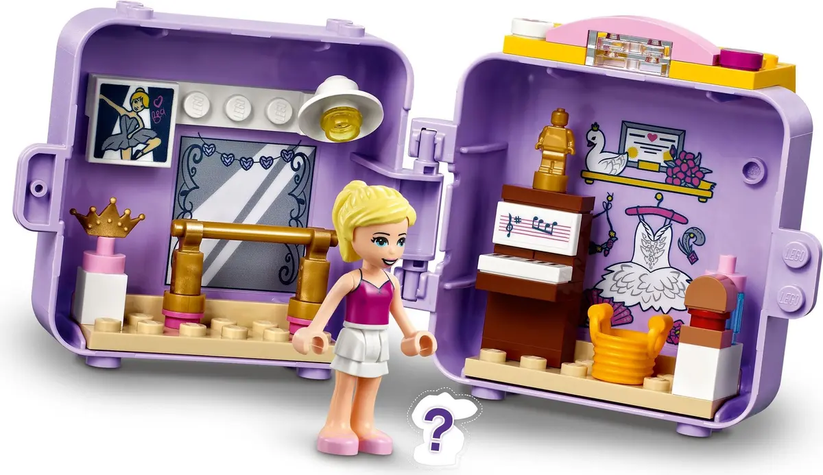 LEGO Friends 41670 Stephanie's Ballet Cube set, image 5