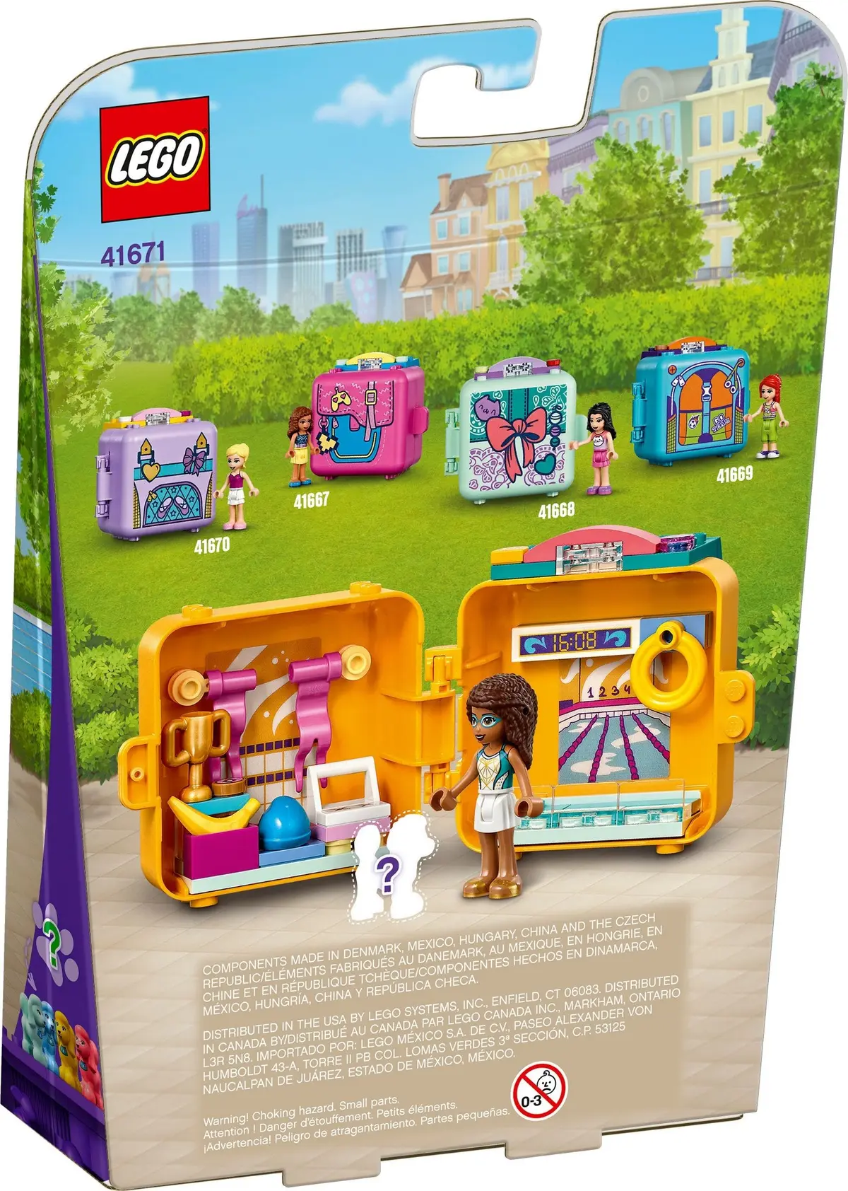LEGO Friends 41671 Andrea's Swimming Cube set, image 6