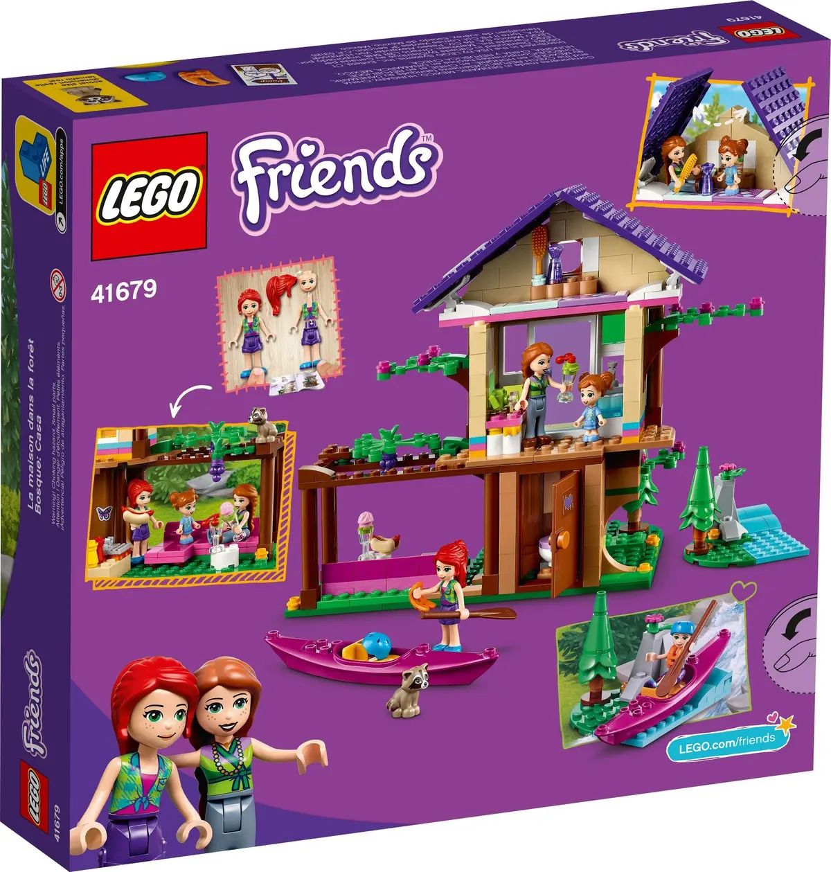 LEGO Friends 41679 Forest House set, image 5