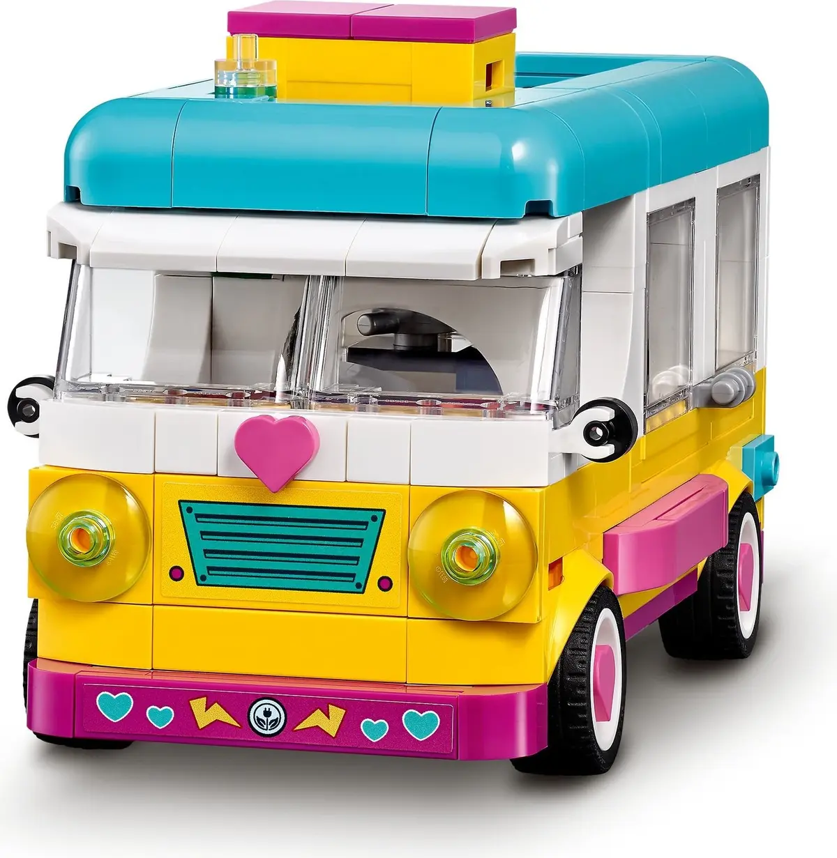 LEGO Friends 41681 Forest Camper Van and Sailboat set, image 7
