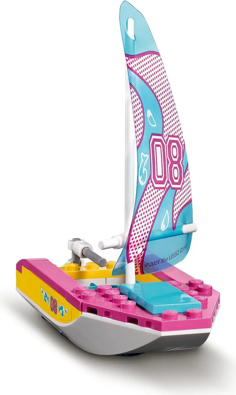 LEGO Friends 41681 Forest Camper Van and Sailboat set, image 8