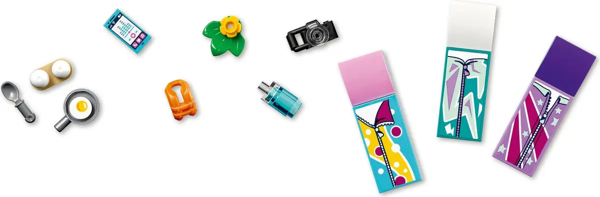 LEGO Friends 41681 Forest Camper Van and Sailboat set, image 16