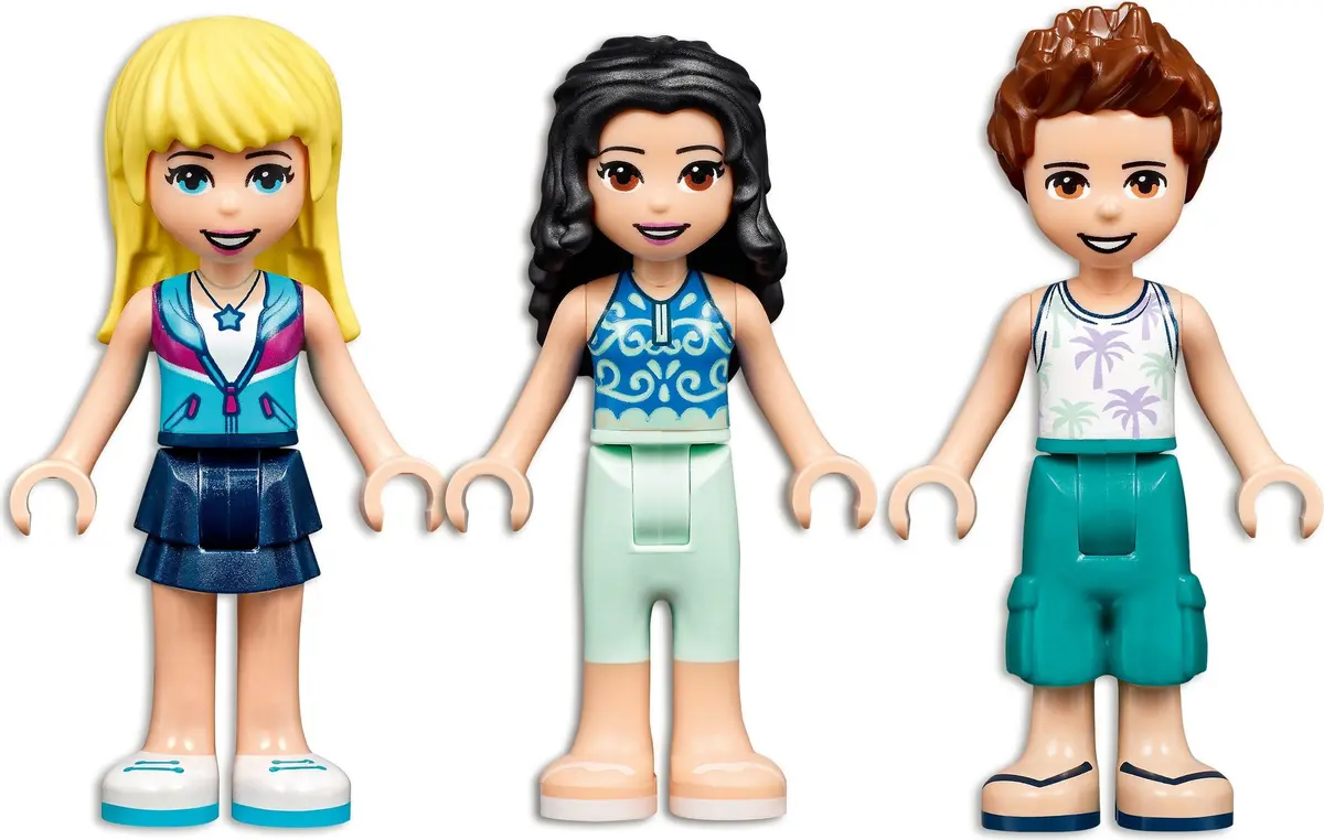 LEGO Friends 41681 Forest Camper Van and Sailboat set, image 12