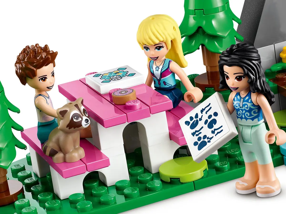 LEGO Friends 41681 Forest Camper Van and Sailboat set, image 5