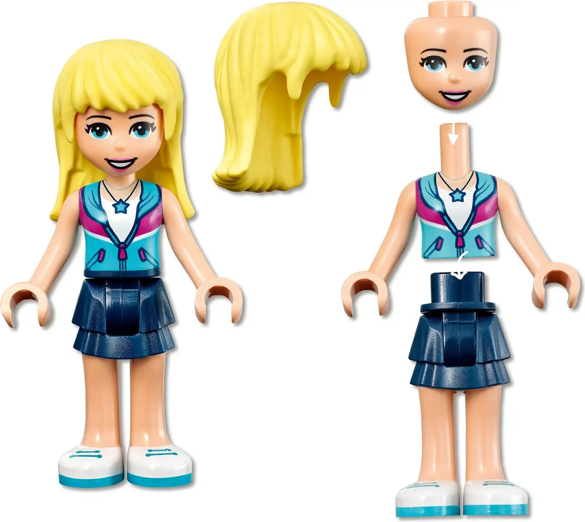 LEGO Friends 41681 Forest Camper Van and Sailboat set, image 6
