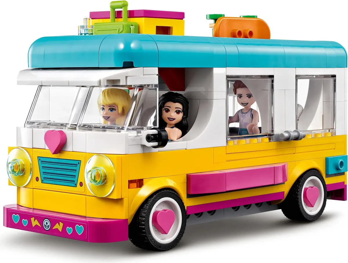 LEGO Friends 41681 Forest Camper Van and Sailboat set, image 19