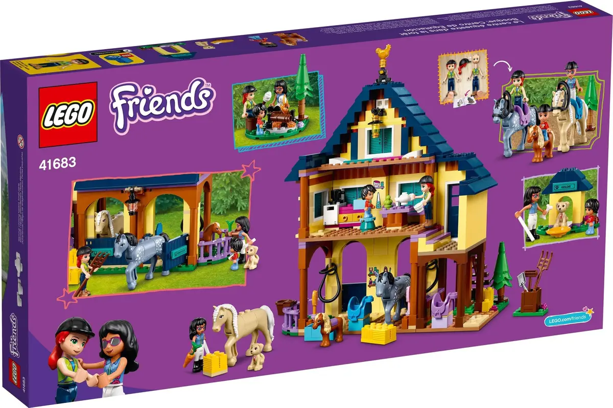 LEGO Friends 41683 Forest Horseback Riding Centre set, image 6