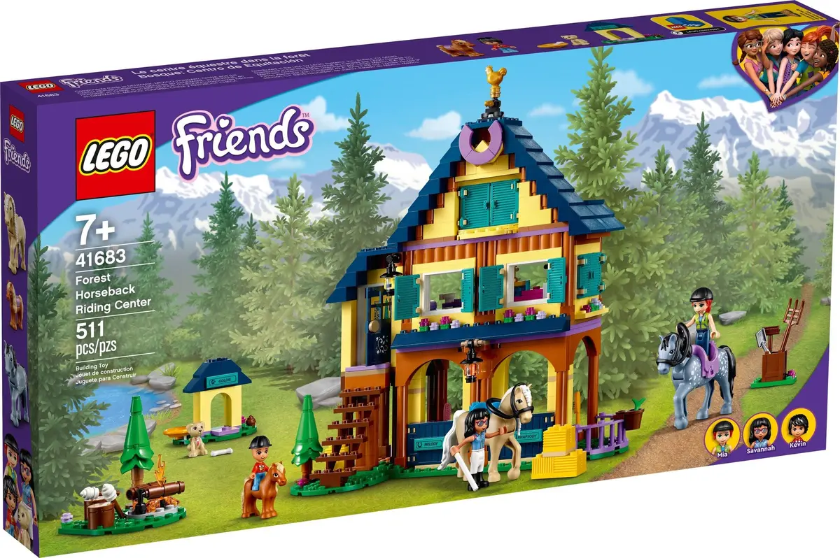 LEGO Friends 41683 Forest Horseback Riding Centre set, image 2