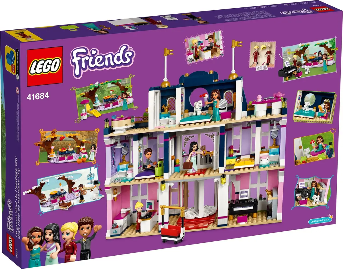 LEGO Friends 41684 Heartlake City Grand Hotel set, image 14