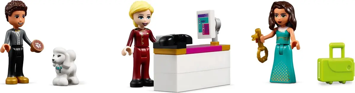 LEGO Friends 41684 Heartlake City Grand Hotel set, image 20