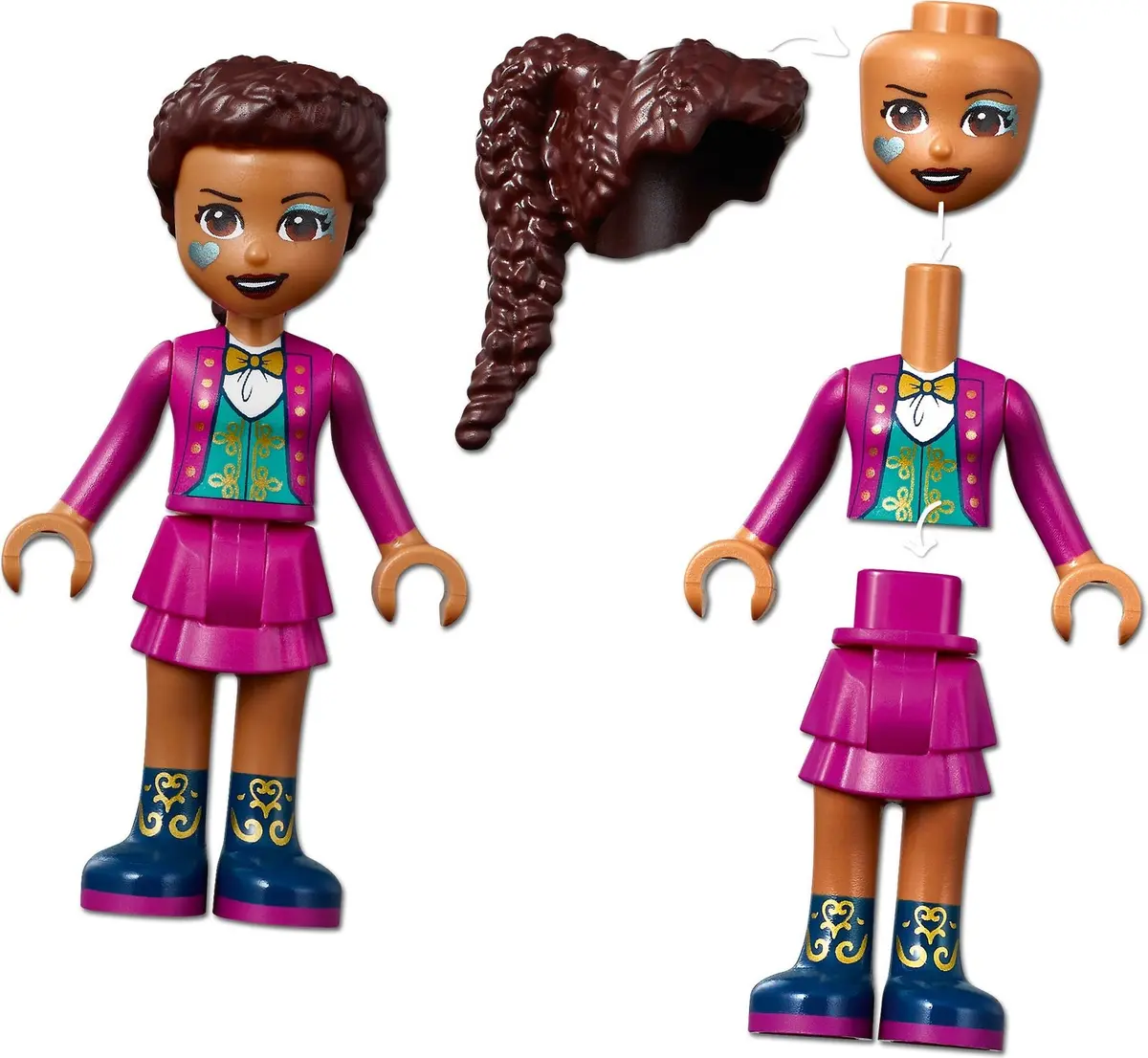 LEGO Friends 41685 Magical Funfair Roller Coaster set, image 9