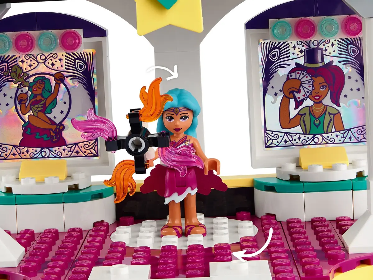 LEGO Friends 41685 Magical Funfair Roller Coaster set, image 7