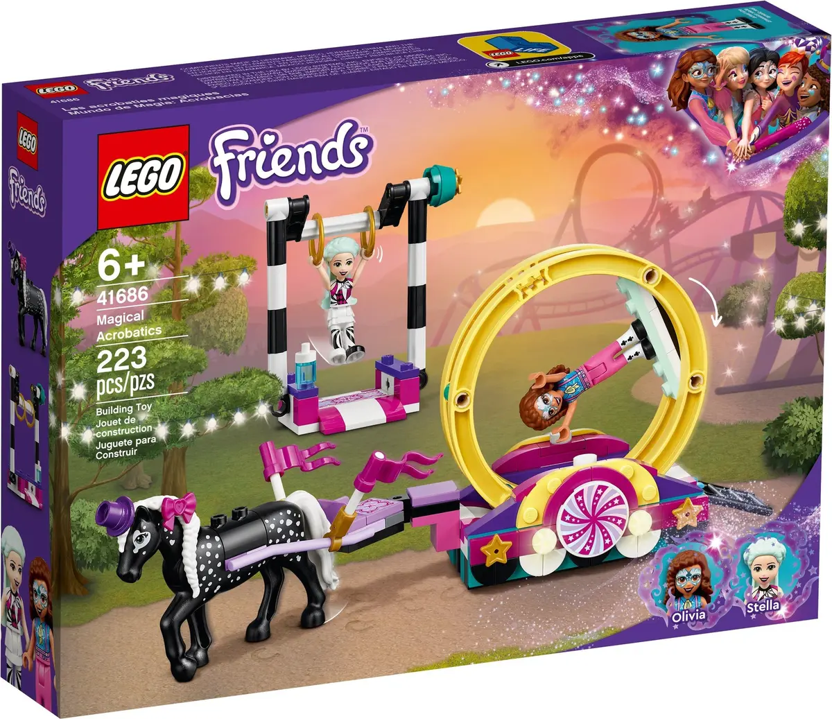 LEGO Friends 41686 Magical Acrobatics set, image 2