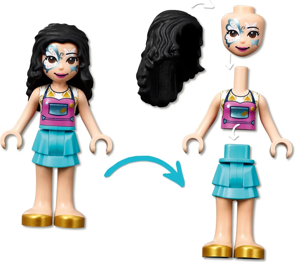 LEGO Friends 41687 Magical Funfair Stalls set, image 5