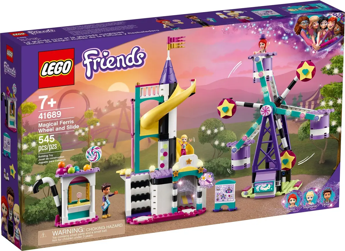 LEGO Friends 41689 Magical Ferris Wheel and Slide set, image 2