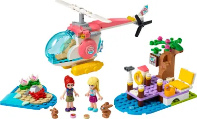 LEGO Friends 41692 Vet Clinic Rescue Helicopter set