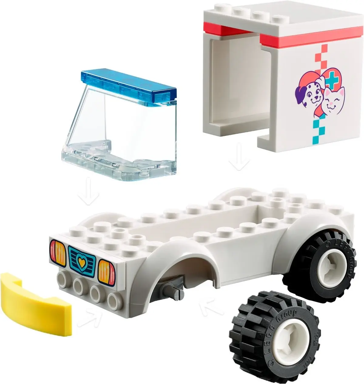 LEGO Friends 41694 Pet Clinic Ambulance set, image 4