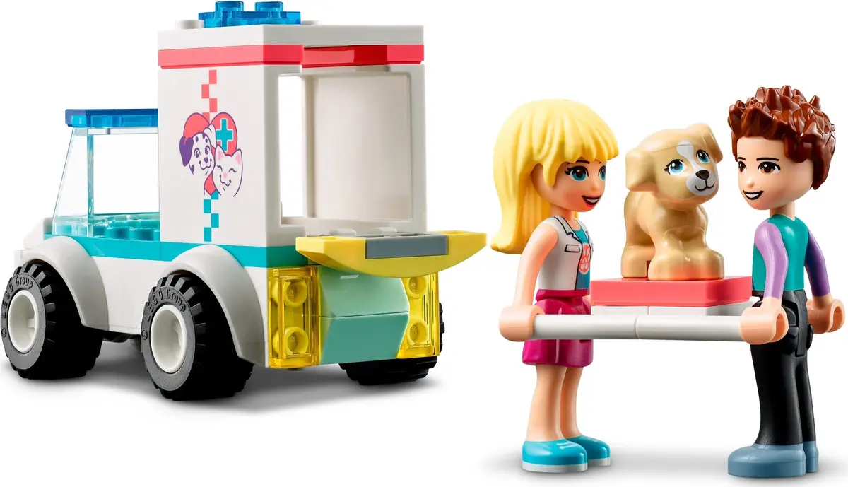 LEGO Friends 41694 Pet Clinic Ambulance set, image 3