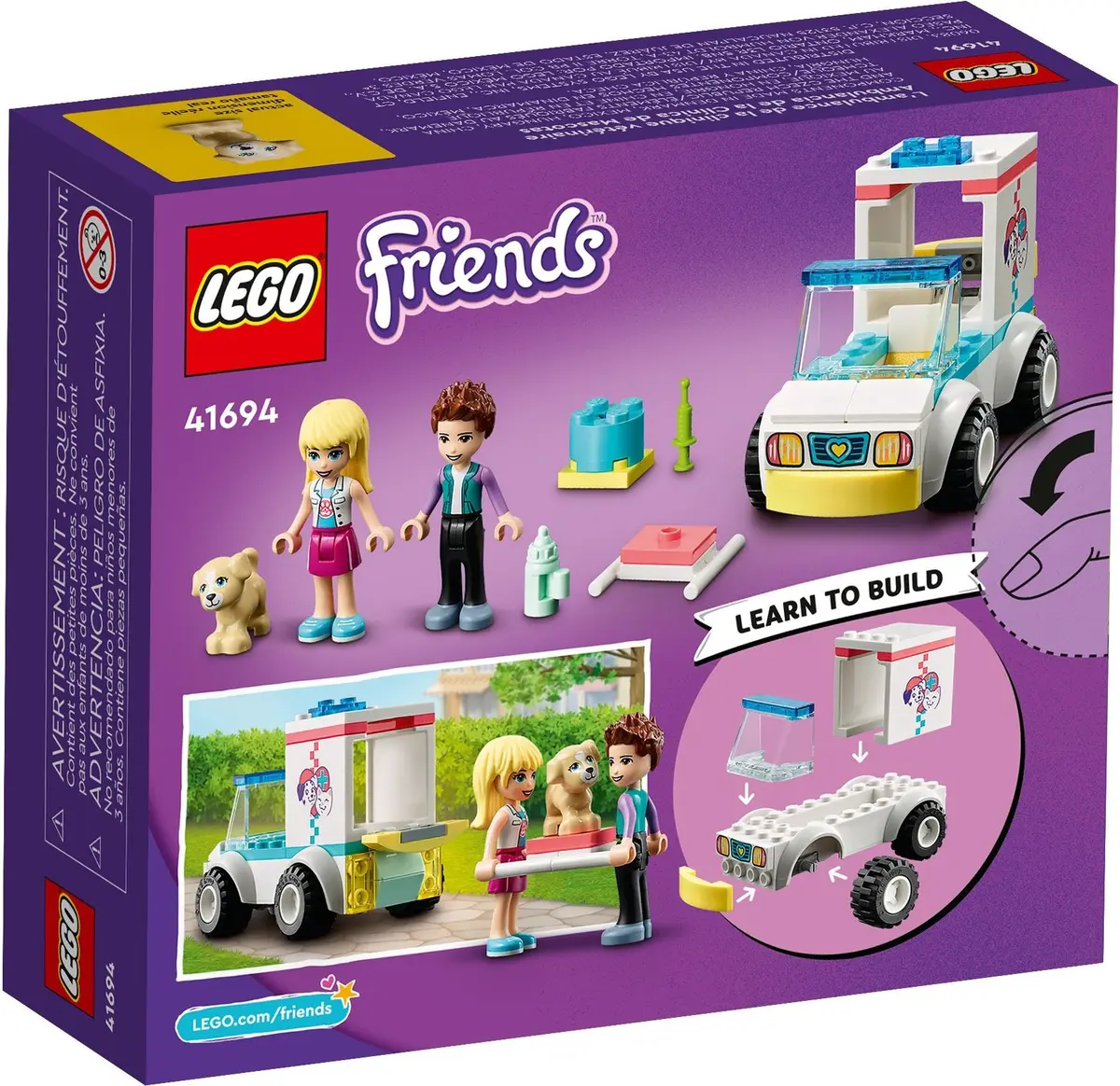 LEGO Friends 41694 Pet Clinic Ambulance set, image 5