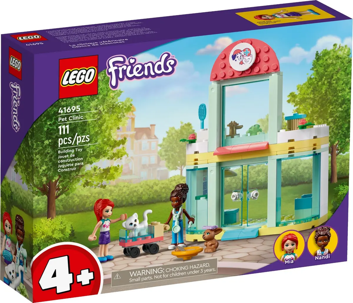 LEGO Friends 41695 Pet Clinic set, image 2