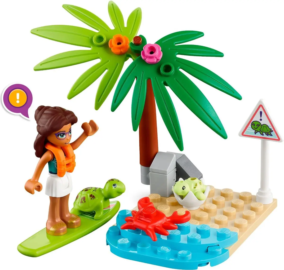 LEGO Friends 41697 Turtle Protection Vehicle set, image 3