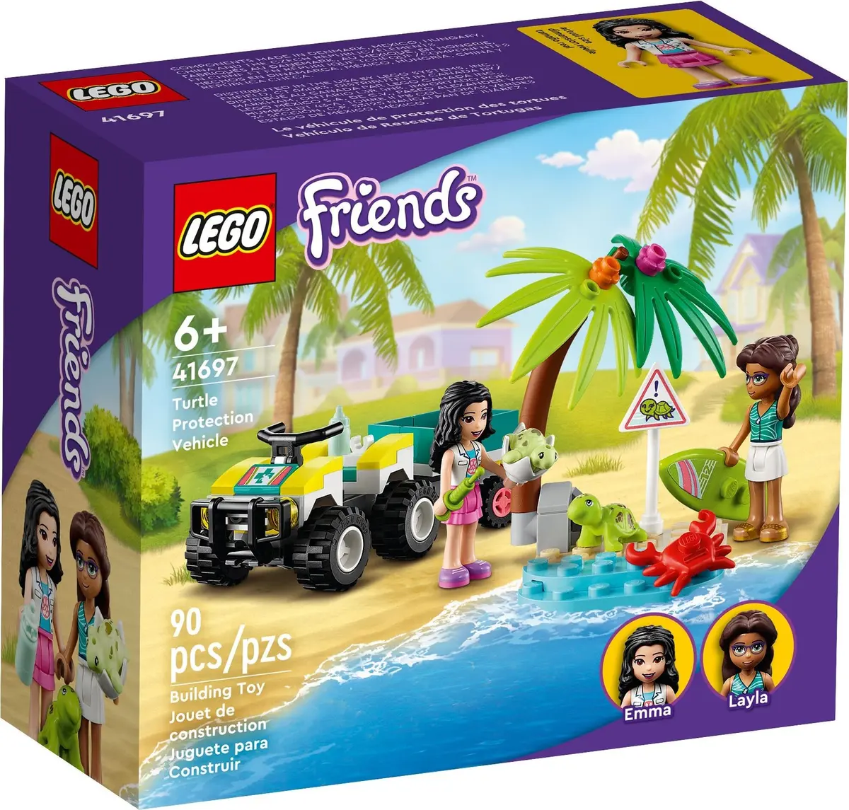 LEGO Friends 41697 Turtle Protection Vehicle set, image 2