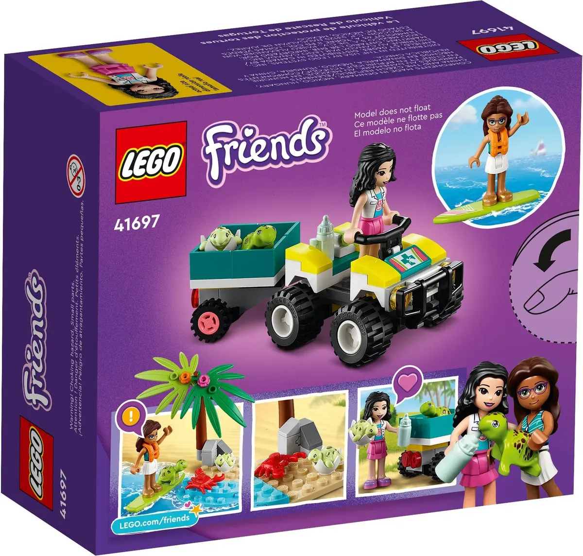 LEGO Friends 41697 Turtle Protection Vehicle set, image 8