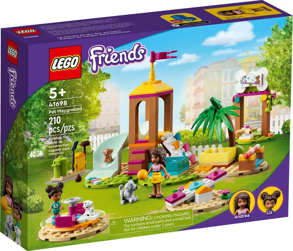 LEGO Friends 41698 Pet Playground set, image 2