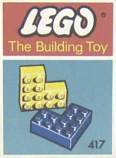 LEGO System 417 Cornerbricks (The Building Toy) set