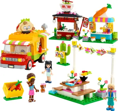 LEGO Friends 41701 Street Food Market set