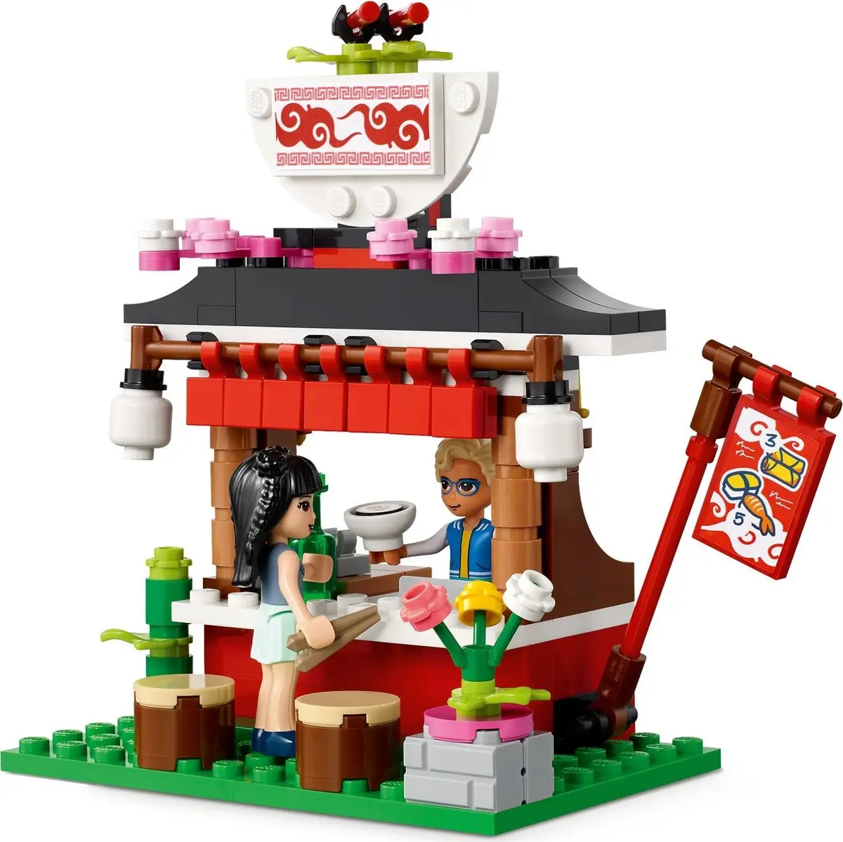 LEGO Friends 41701 Street Food Market set, image 8